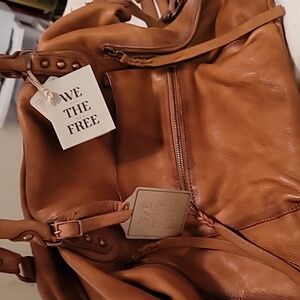 Free People Emerson Tote In Saddle